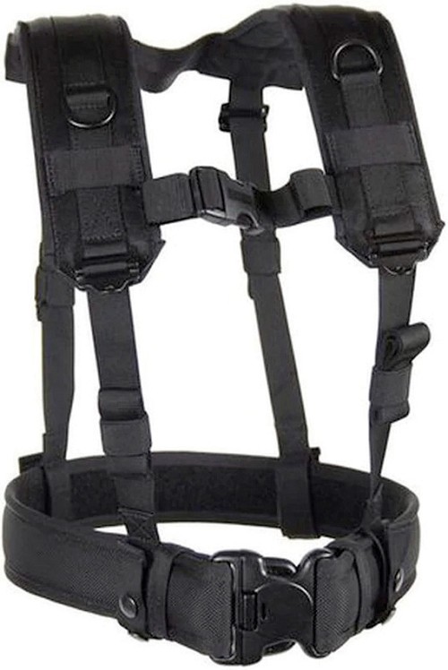 ST-BB35LBS1BK Blackhawk Load Bearing Suspenders Black 