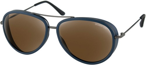 ST-BOB05678 Bobster Ice Sunglasses – Matte Navy & Gunmetal Frame 