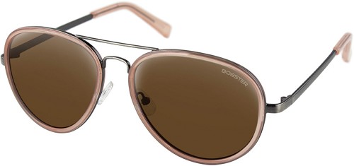 ST-BOB05681 Bobster Goose Sunglasses – Gloss Clear Blush Frame 