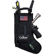 ST-CBG1066 Caliber Gourmet Tactical Christmas Stocking Black 