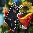 ST-CBG1066 Caliber Gourmet Tactical Christmas Stocking Black 