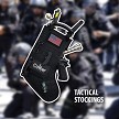 ST-CBG1066 Caliber Gourmet Tactical Christmas Stocking Black 