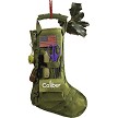 ST-CBG1068 Caliber Gourmet Tactical Christmas Stocking OD Green 