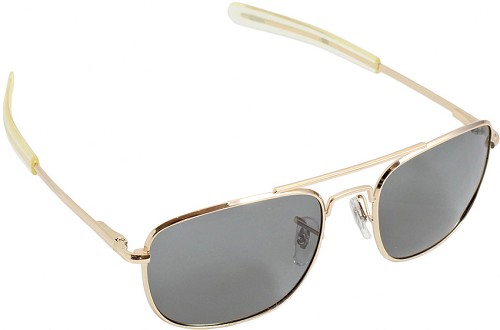 ST-HMV52BG Humvee Military Pilot Polarized Sunglasses – Gold Frame 