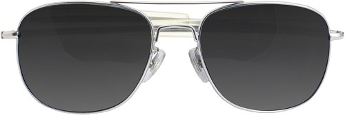 ST-HMV52BMATT Humvee Military Polarized Sunglasses – Matte Silver Frame 