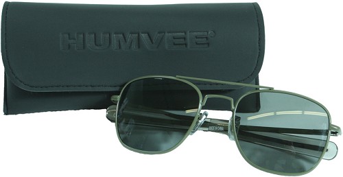 ST-HMV52BOD Humvee Pilot Polarized Sunglasses – OD Green Frame 