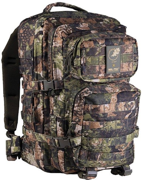 ST-M4561 Mil-Tec WASP Large Assault Backpack – CIV-TEC WASP I Z3A Camo 36L 