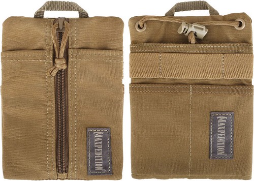 ST-MX0236DT Maxpedition Platy Pocket Organizer 5 x 7 Dark Tan 