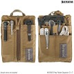 ST-MX0236DT Maxpedition Platy Pocket Organizer 5 x 7 Dark Tan 