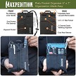 ST-MX0236DT Maxpedition Platy Pocket Organizer 5 x 7 Dark Tan 