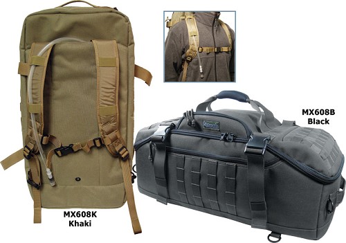 ST-MX608K Maxpedition Doppelduffel Adventure Bag Khaki 