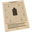 ST-RITR9125 Rite in the Rain 25-Meter Zeroing Target Sheets – 100 Pack 