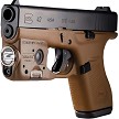 ST-STR69351 Streamlight TLR-6 HL Rechargeable Light and Green Laser for GLOCK 42 and 43 Coyote Brown 